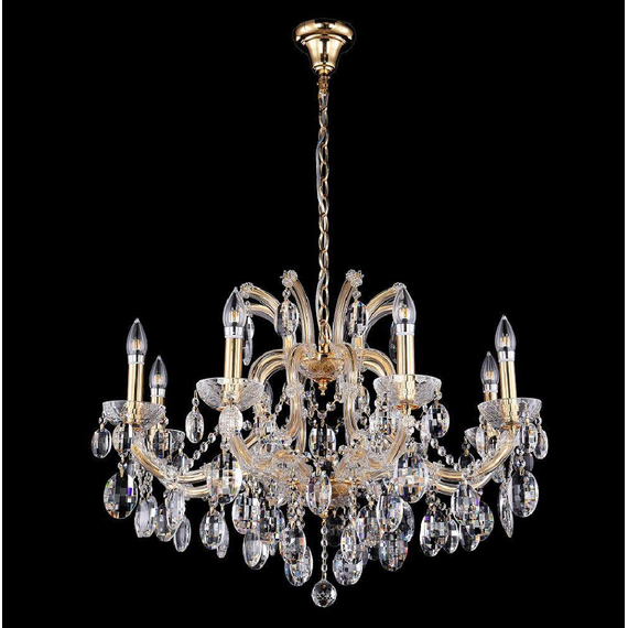 Подвесная люстра Crystal Lux Hollywood SP8 Gold