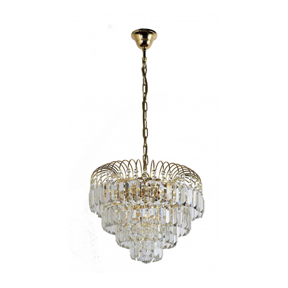Подвесная люстра Arti Lampadari Sabina E 1.5.32.100 G