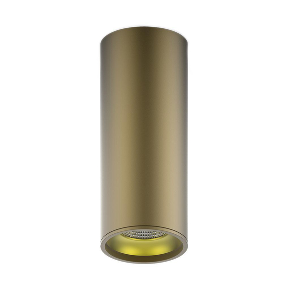 HD002 LED светильник накладной HD002 12W (кофе золото) 3000K 79x200,900лм, 1/30