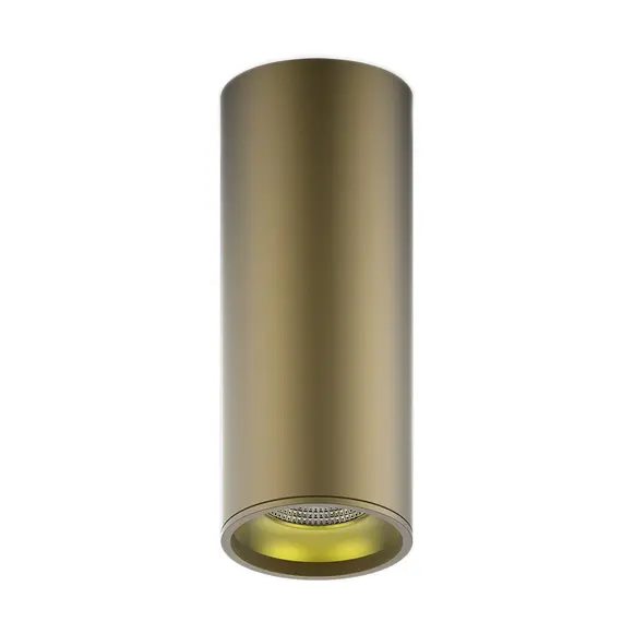 HD002 LED светильник накладной HD002 12W (кофе золото) 3000K 79x200,900лм, 1/30
