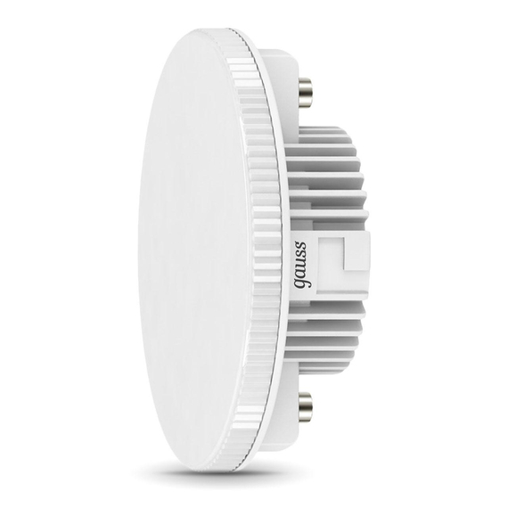 Лампа светодиодная GX53 6W 3000K матовая 108008106