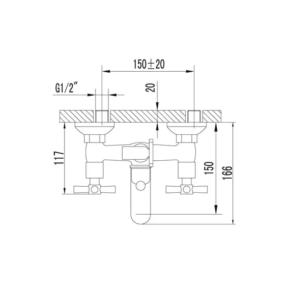 Смеситель для ванны Lemark Neo, изображение 2