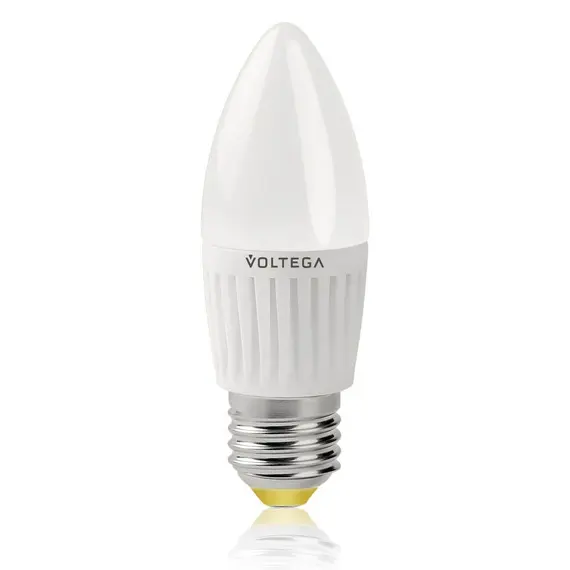 Лампа светодиодная E27 6.5W 2800К матовая VG1-C2E27warm6W-C 5717