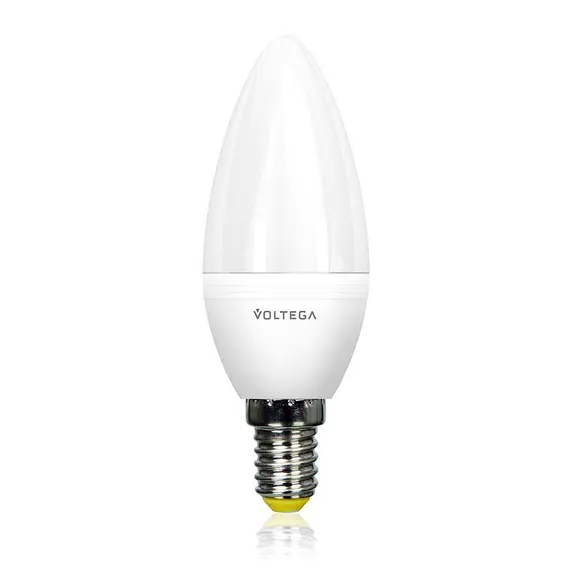 Лампа светодиодная диммируемая E14 6W 2800К матовая VG2-C2E14warm6W 5491