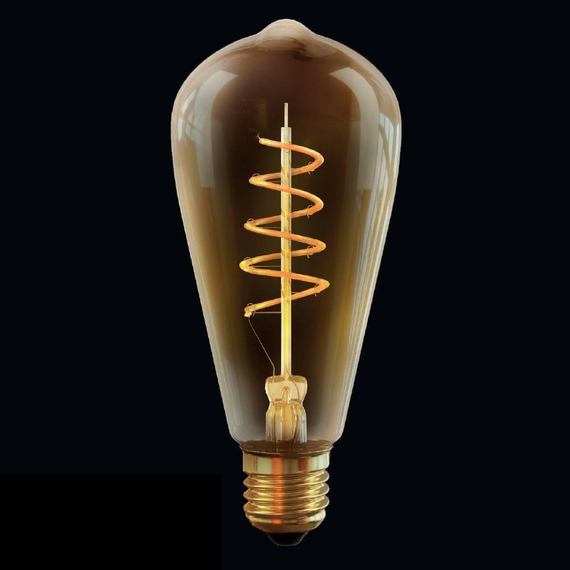 Лампа светодиодная диммируемая E27 4W 2800К прозрачная VG10-ST64GE27warm4W-FB 7077