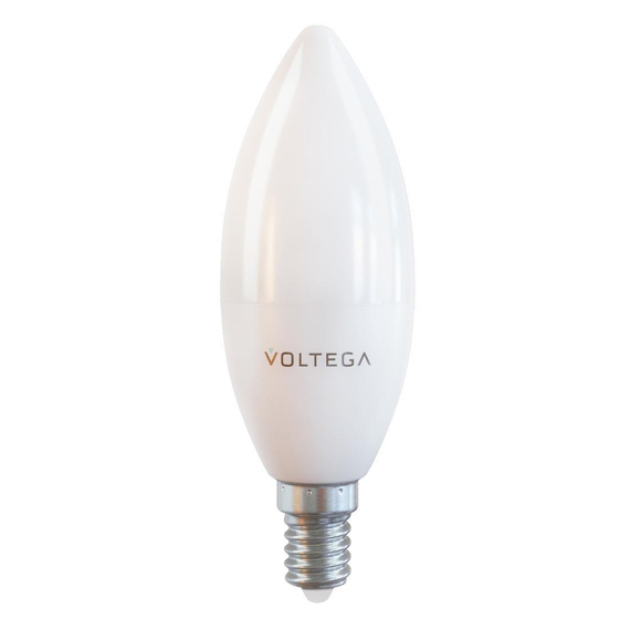 Лампа светодиодная E14 10W 4000К матовая VG2-C37E14warm10W 7065