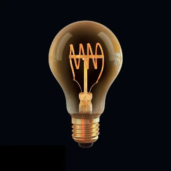 Лампа светодиодная диммируемая E27 4W 2800К прозрачная VG10-A60GE27warm4W-FB 7078