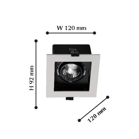 Встраиваемый светодиодный светильник Favourite Flashled 1988-1C, изображение 2