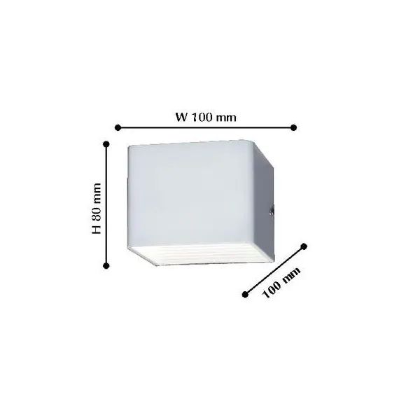 Уличный настенный светодиодный светильник Favourite Twinser 1998-1W, изображение 2