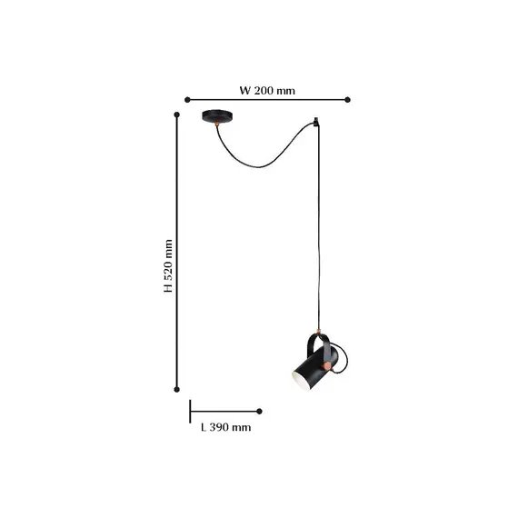 Подвесной светильник Favourite Ampolla 2007-1P, изображение 2