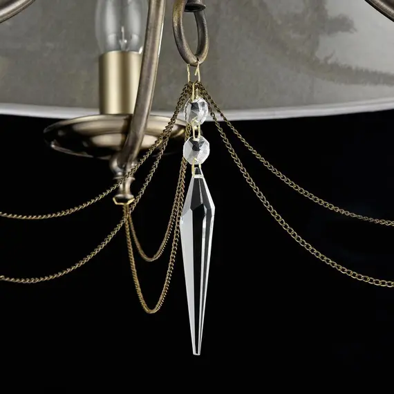 Подвесная люстра Freya Garcia FR2908-PL-03C-BZ, изображение 4