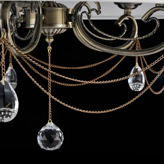 Подвесная люстра Freya Brossard FR2904-PL-05C-BZ, изображение 4