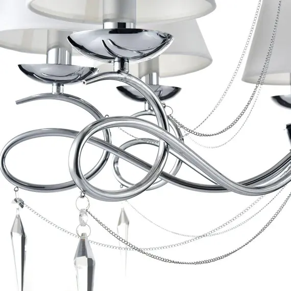 Подвесная люстра Freya Haley FR2909-PL-08-CH, изображение 2