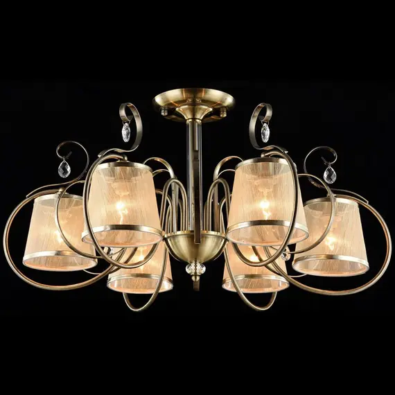 Потолочная люстра Freya Simone FR2020-PL-06-BZ, изображение 4