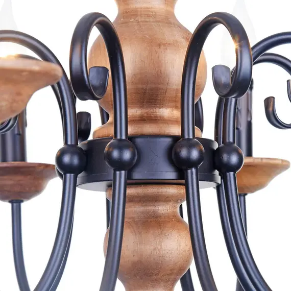 Подвесная люстра Freya Benigna FR2170-PL-08-BR, изображение 2