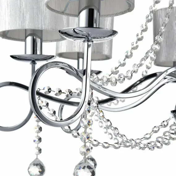 Подвесная люстра Freya Morel FR2907-PL-08-CH, изображение 3