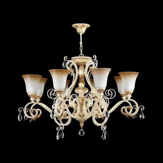 Подвесная люстра Freya Symphony FR2333-PL-08-BG, изображение 3