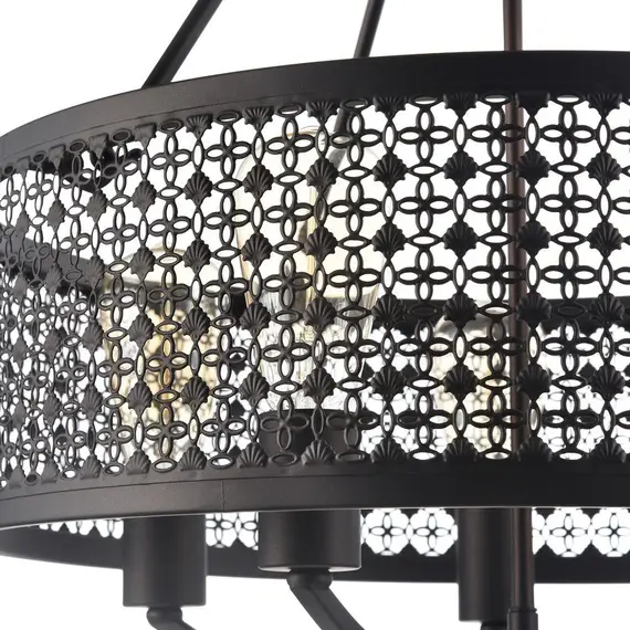 Подвесная люстра Freya Conte FR4166-PL-05C-BL, изображение 3