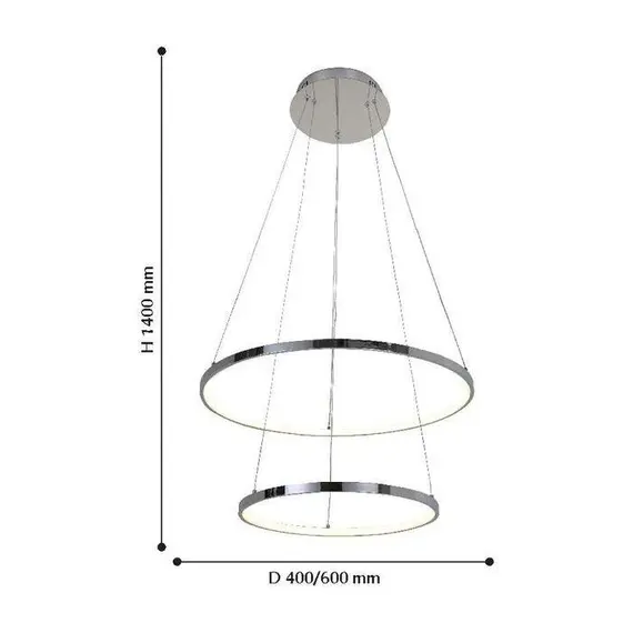 Подвесной светодиодный светильник Favourite Giro 2314-10P, изображение 2