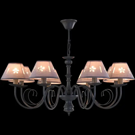 Подвесная люстра Freya Emily FR2537PL-08GR, изображение 4