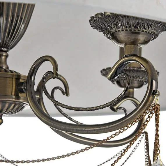 Подвесная люстра Freya Brossard FR2904-PL-05C-BZ, изображение 3