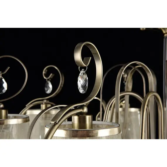 Потолочная люстра Freya Simone FR2020-CL-08-BZ, изображение 3