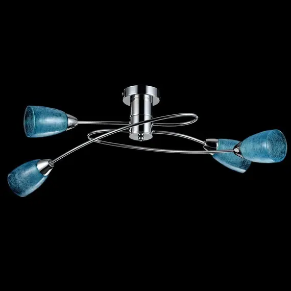 Потолочная люстра Freya Flash FR5103-CL-04-BL, изображение 4