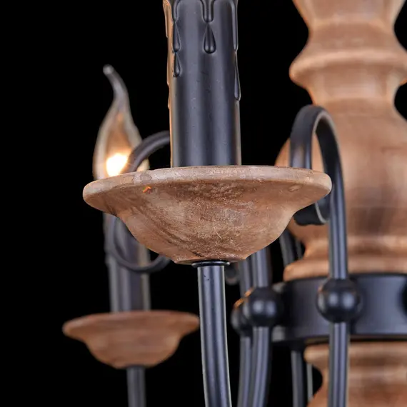 Подвесная люстра Freya Benigna FR2170-PL-08-BR, изображение 4