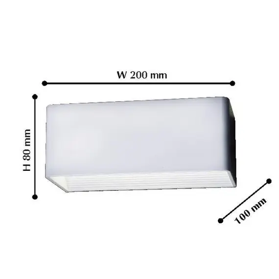 Уличный настенный светодиодный светильник Favourite Twinser 1997-1W, изображение 2