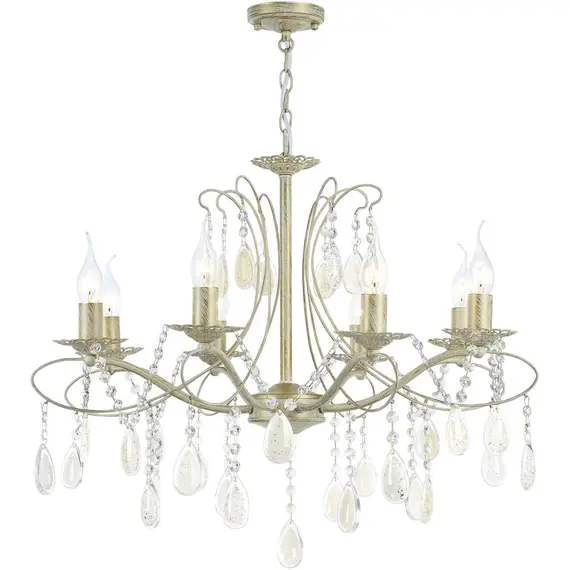 Подвесная люстра Freya Antonia FR2320-PL-08-WG, изображение 3