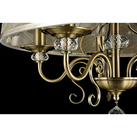 Подвесная люстра Freya Driana FR2405-PL-05C-BZ, изображение 3