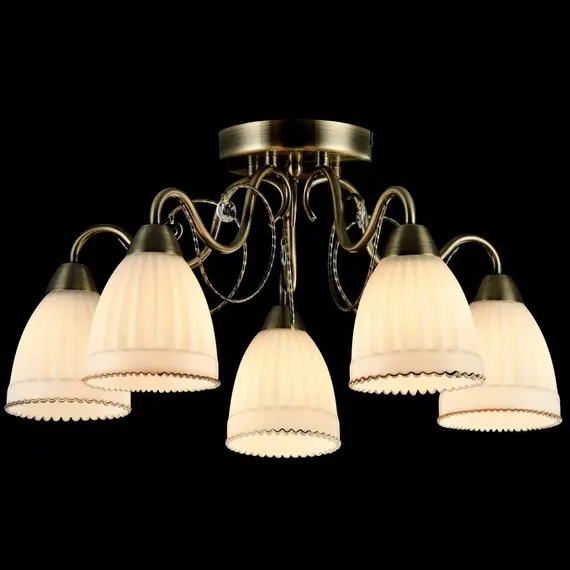 Потолочная люстра Freya Letizia FR2757-PL-05-BZ, изображение 4