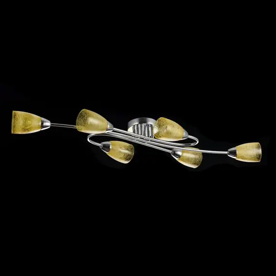 Потолочная люстра Freya Flash FR5104-CL-06-YE, изображение 4