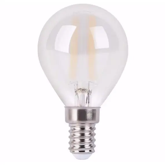 Лампа светодиодная филаментная E14 5W 4100К матовая 105201205, изображение 2