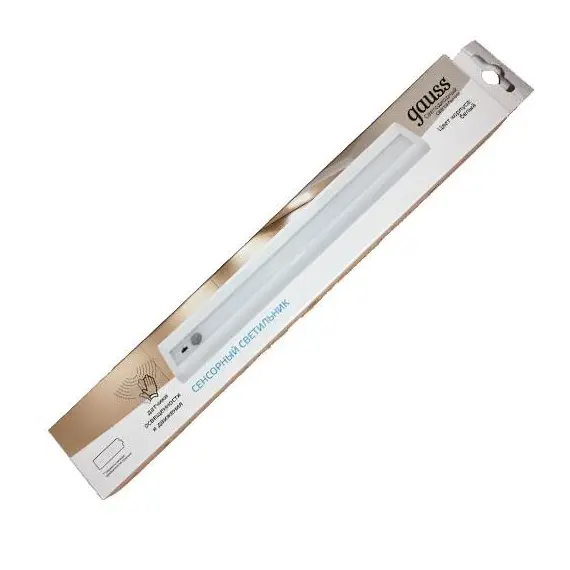 CL004 Многофункциональный автономный сенсорный светильник 3,5W 316х47х18, 200лм (линейный, белый) 1/, изображение 2