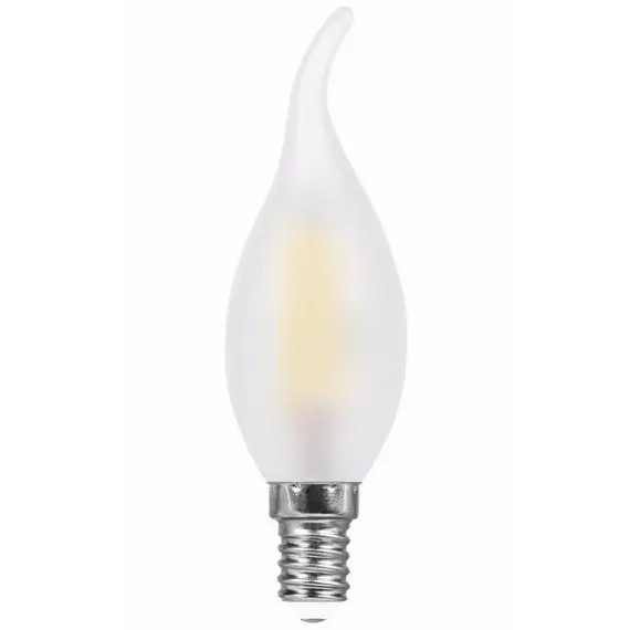 Лампа светодиодная филаментная E14 5W 2700К матовая 104201105, изображение 2