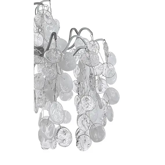 Потолочная люстра Crystal Lux Tenerife PL8 Silver, изображение 2