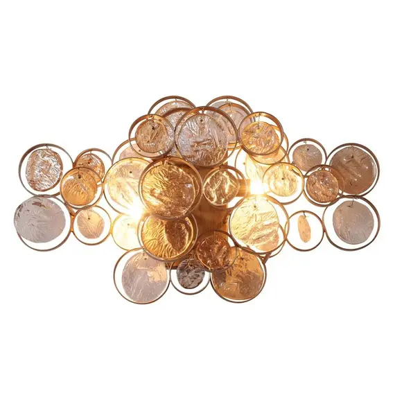 Настенный светильник Crystal Lux Deseo AP2 Gold, изображение 2