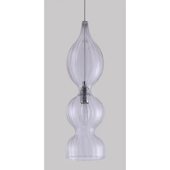 Подвесной светильник Crystal Lux Iris SP1 B Transparent, изображение 2