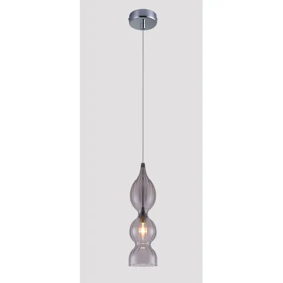 Подвесной светильник Crystal Lux Iris SP1 B Smoke, изображение 3