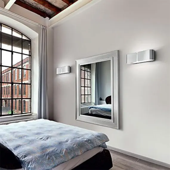 Настенный светильник Ideal Lux Clip AP2 Small Cromo, изображение 2