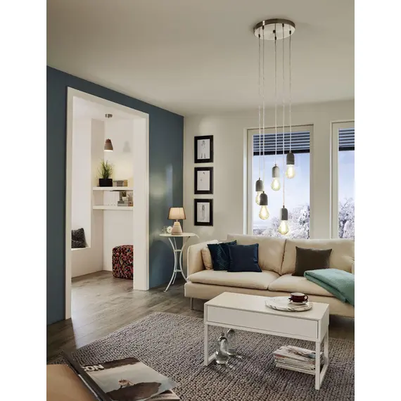 Подвесная люстра Eglo Silvares 95524, изображение 2