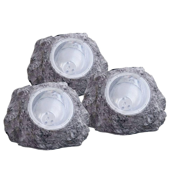 Комплект из 3 садовых фигур Globo Solar 3302-3