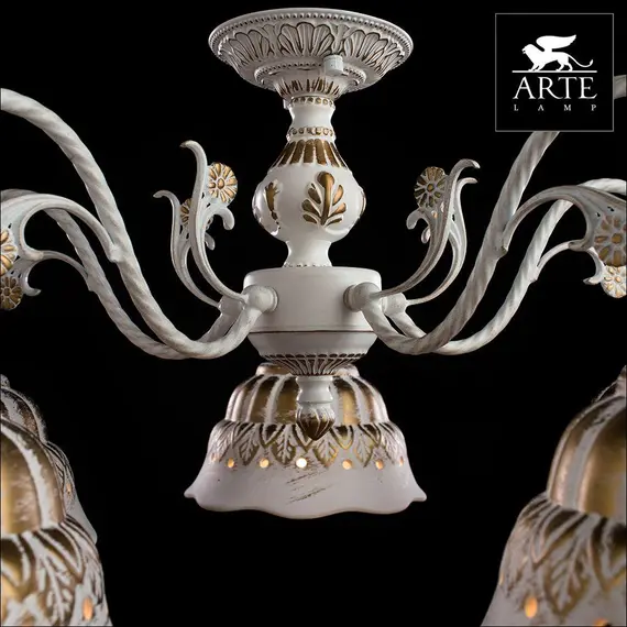 Потолочная люстра Arte Lamp Shiesa A2814PL-5WG, изображение 3