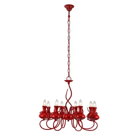 Подвесная люстра Arte Lamp Vaso A6819LM-8RD, изображение 2