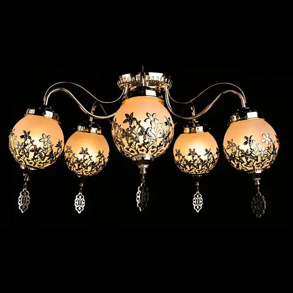 Потолочная люстра Arte Lamp Moroccana A4552PL-5GO, изображение 4