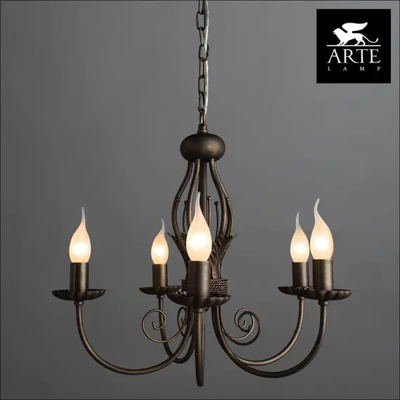 Подвесная люстра Arte Lamp Dolce A3057LM-5BR, изображение 3