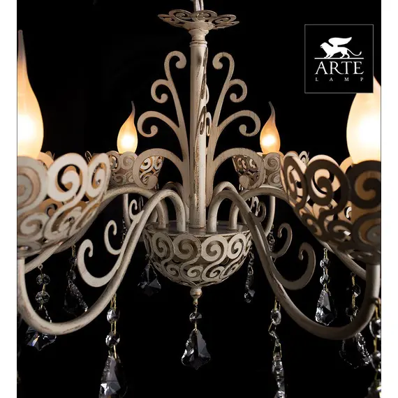 Подвесная люстра Arte Lamp Fleece A4554LM-8WG, изображение 3