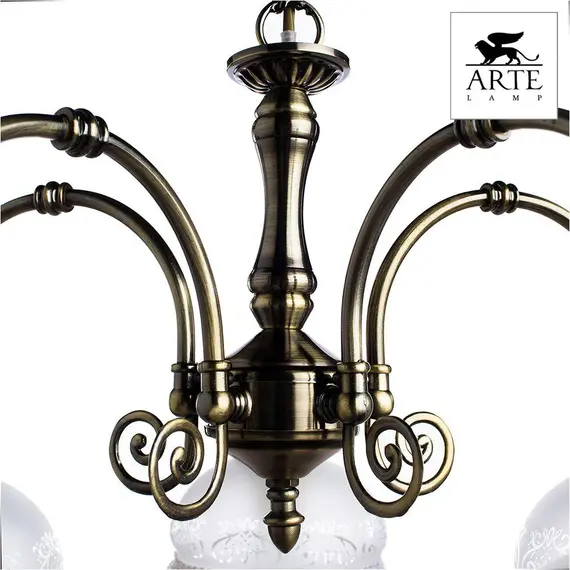 Подвесная люстра Arte Lamp Victoriana A3191LM-5AB, изображение 3