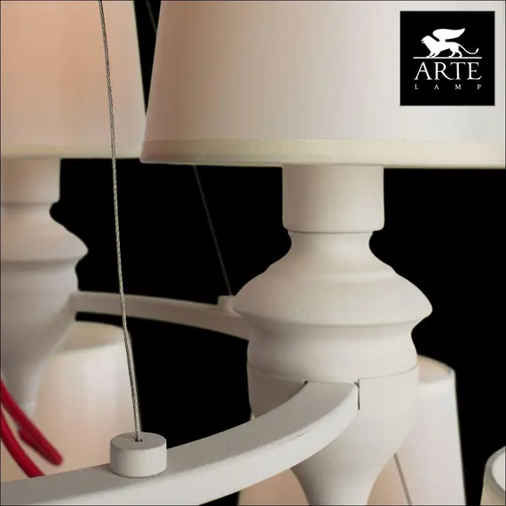 Подвесная люстра Arte Lamp Sergio A3325LM-8-4WH, изображение 2